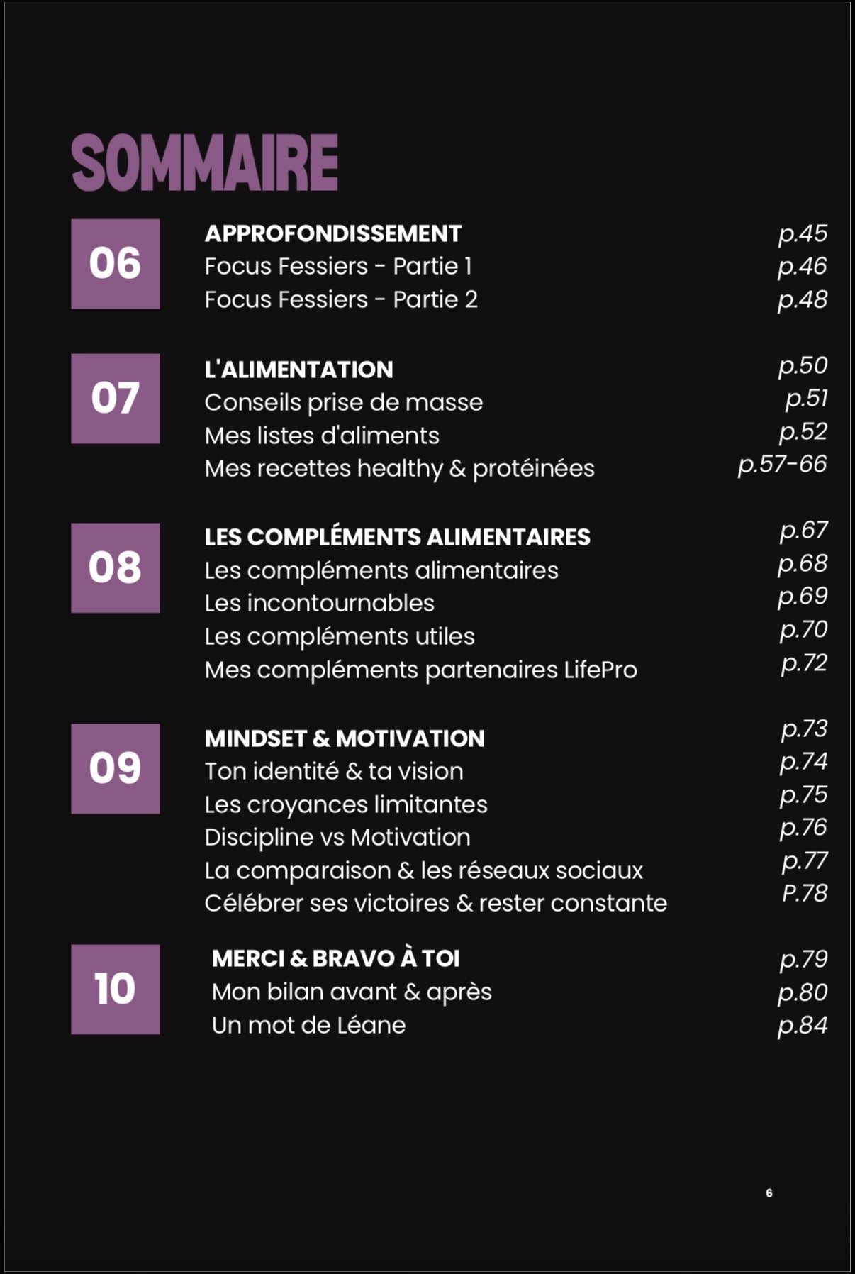 Booty Sculpt - Programme 10 semaines